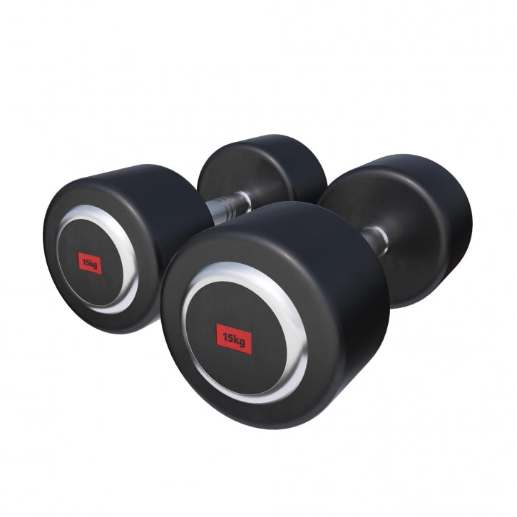 Voordeel Professionele dumbells 90 kg met standaard