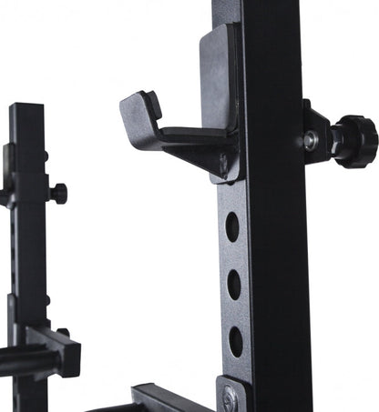 Squat rack met professionele olympische halterset 140 kg