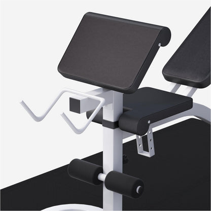 Ensemble banc de fitness + haltères (ensemble complet)