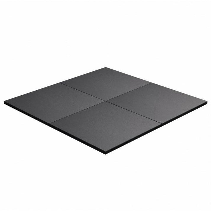Vloer Beschermingsmatten Rubber 50 x 50 cm 4-delig