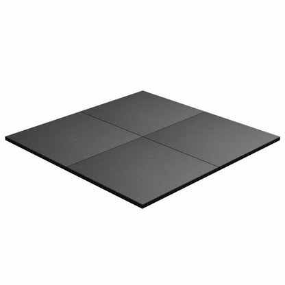 Vloer Beschermingsmatten Rubber 50 x 50 cm 4-delig