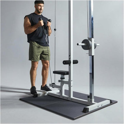 Vloer Beschermingsmatten Rubber 50 x 50 cm 4-delig