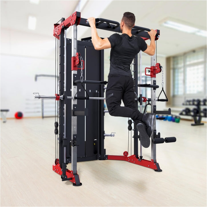 Smith Multistation Power Rack avec poids