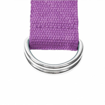 Yoga riem 260 x 3,8 cm Paars