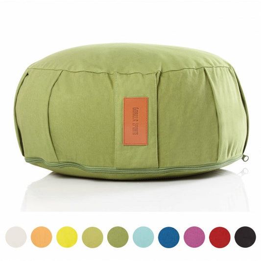 Coussin de yoga vert