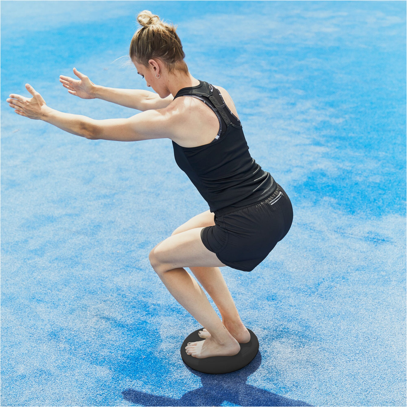 Balanskussen incl. pomp Zwart