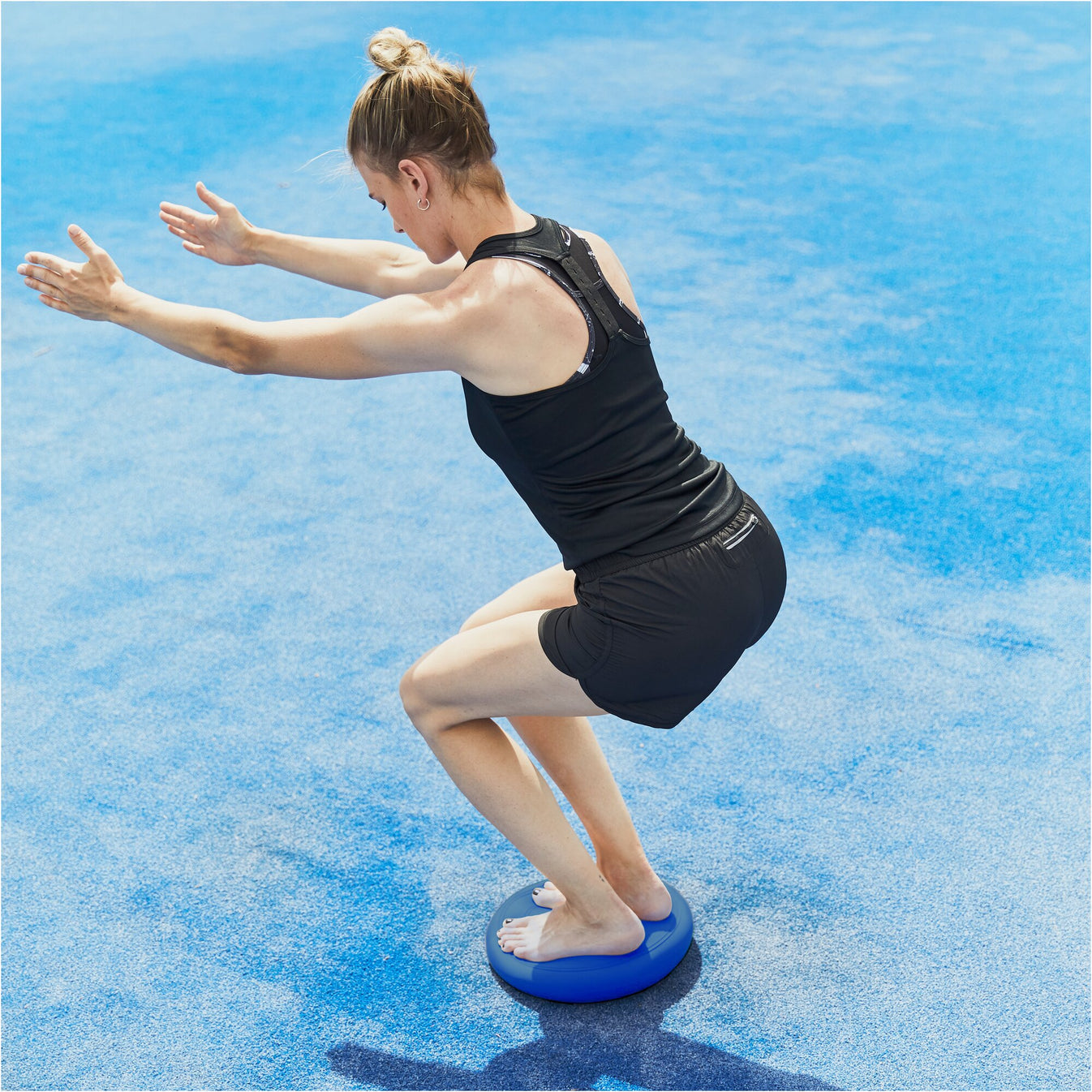 Balanskussen incl. pomp Donker blauw