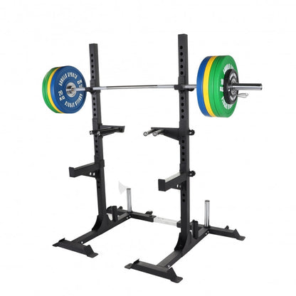 Squat rack met professionele olympische halterset 140 kg