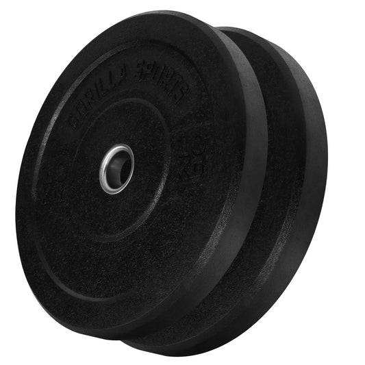 Voordeelset 10 kg (2 x 5 kg) Bumper Plates - 50 mm