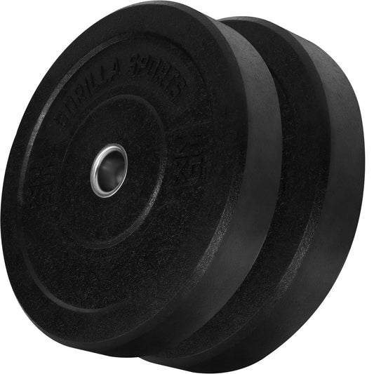 Voordeelset 50 kg (2 x 25 kg) Bumper Plates - 50 mm