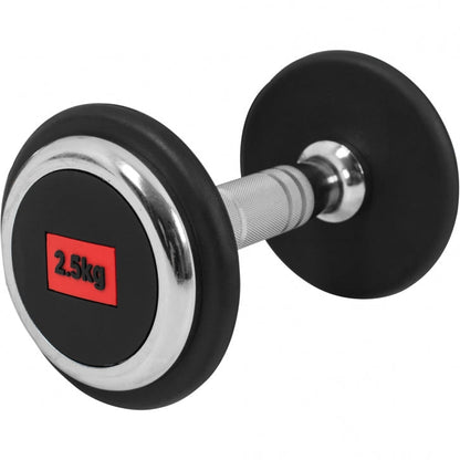 Professionele dumbellset 5 kg - 2 x 2,5 kg