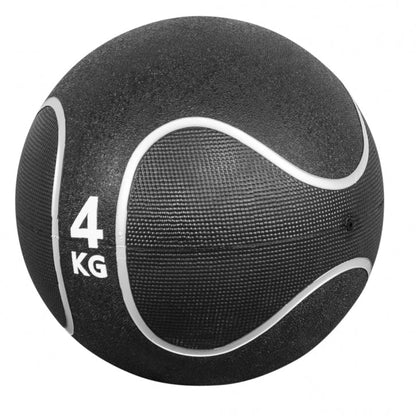 Ensemble de médecine-ball 12 kg noir