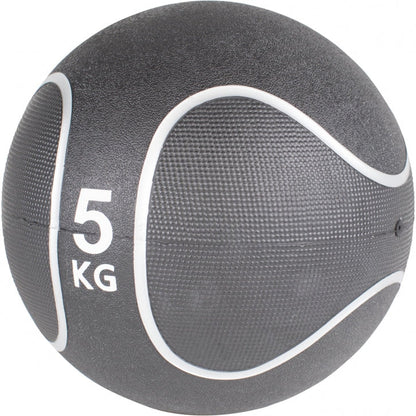 Ensemble de médecine-ball 12 kg noir