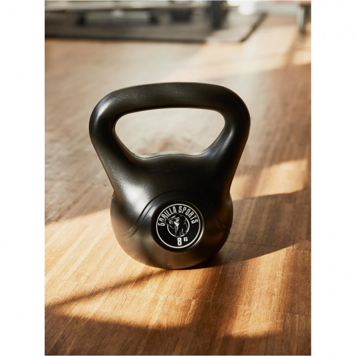 Voordeelset Kettlebells 8 en 16 kg Kunststof