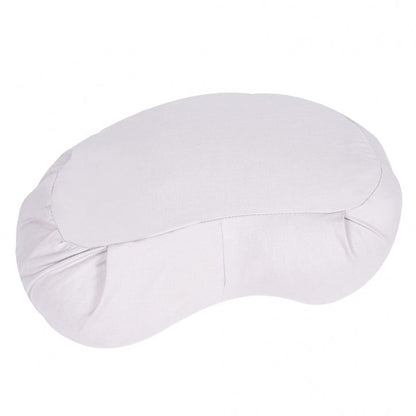 Coussin de yoga demi-lune bleu foncé