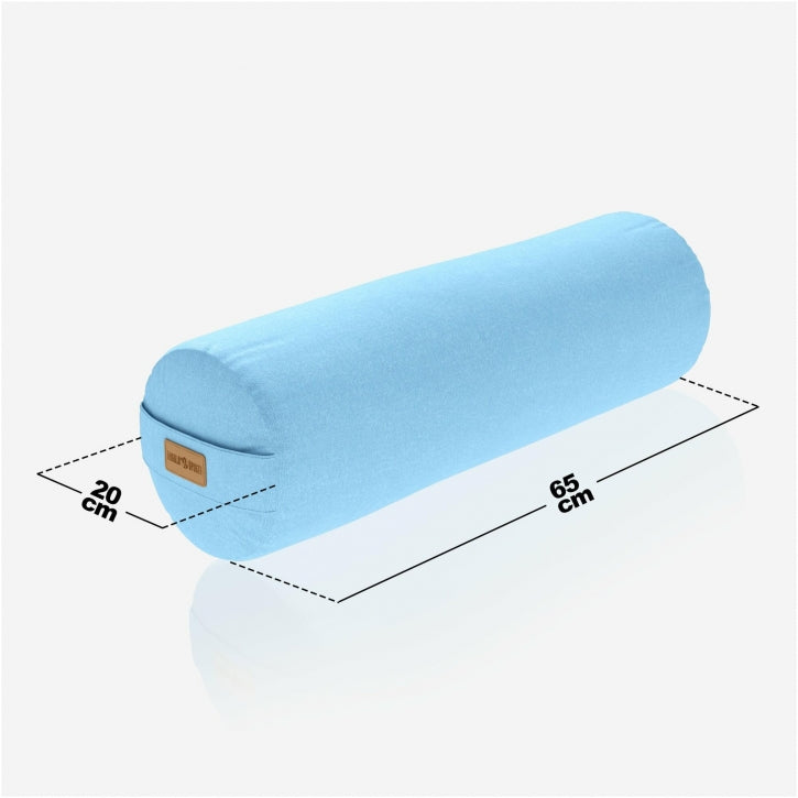 Coussin de yoga bleu