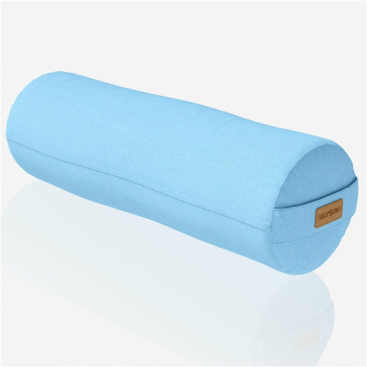 Coussin de yoga bleu