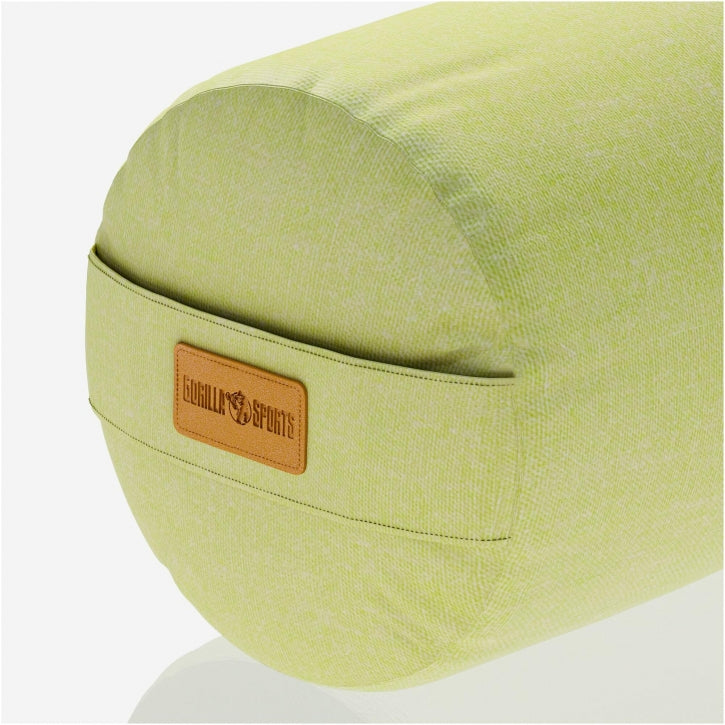 Coussin de yoga vert foncé