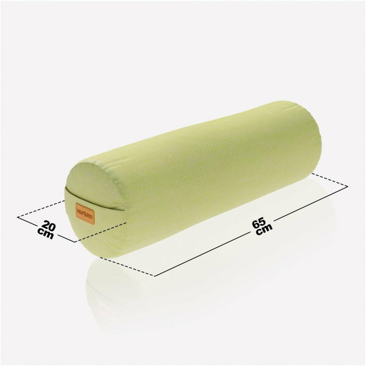 Coussin de yoga vert foncé