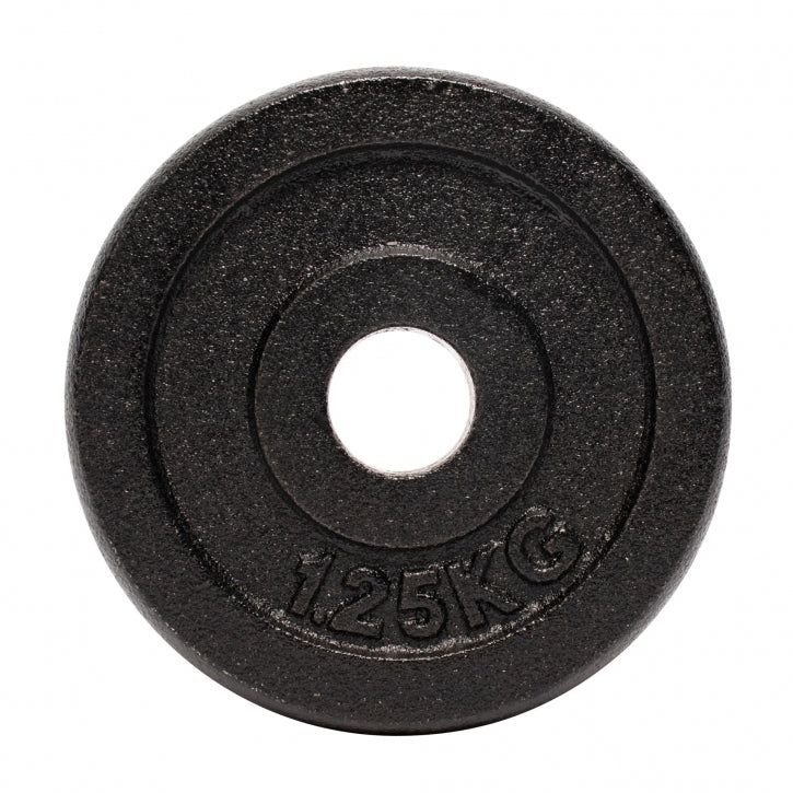 Dumbellset 20 kg gietijzer - 25 mm