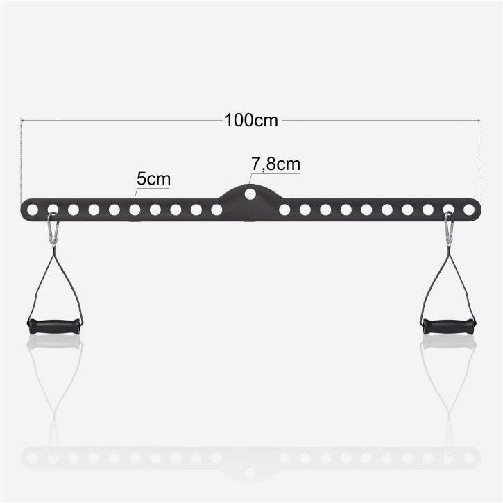 Lattrekstang verstelbaar 100 cm