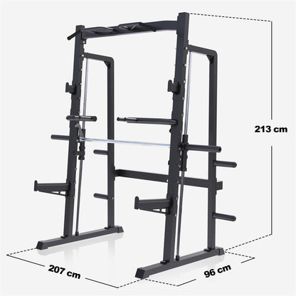 Smith Machine with Half Rack