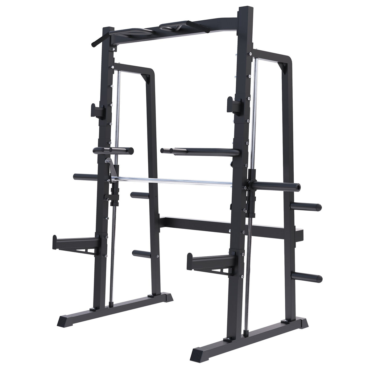 Smith Machine with Half Rack