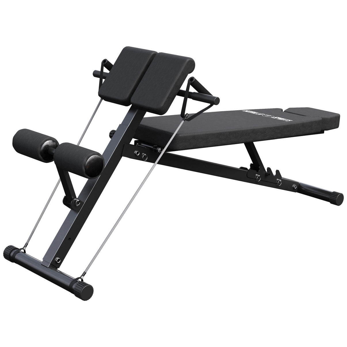 Halterbank met Hyperextensie