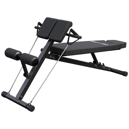 Halterbank met Hyperextensie