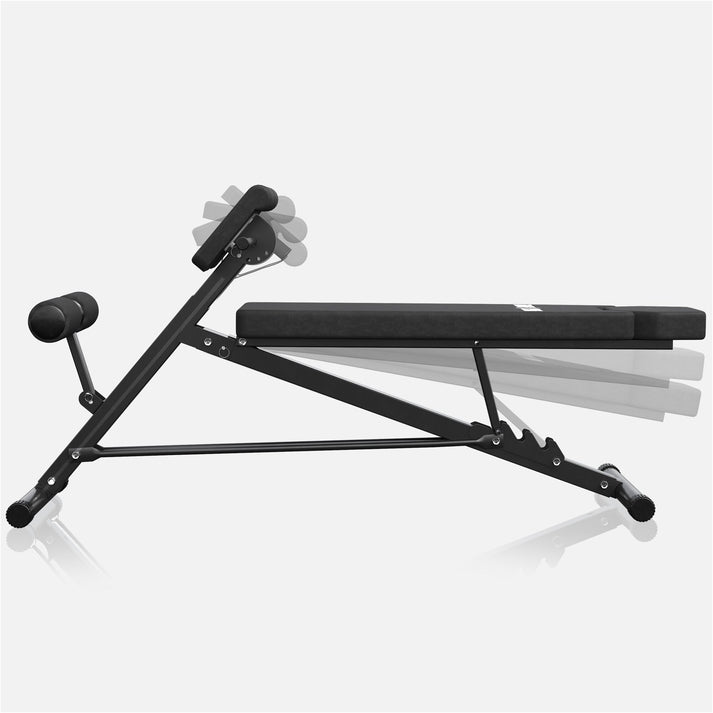 Halterbank met Hyperextensie