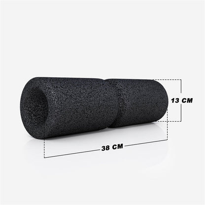 Foam roller 38 cm Zwart