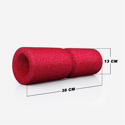 Foam roller 38 cm Rood