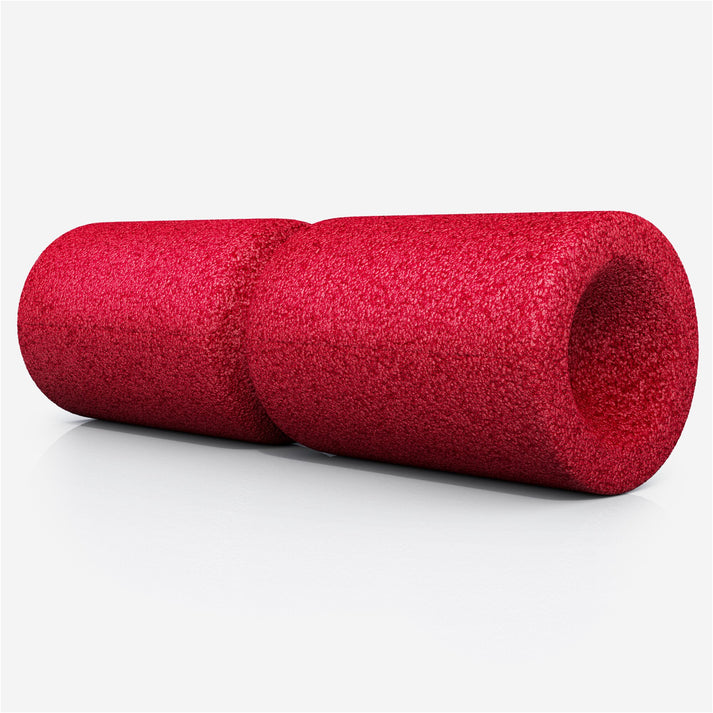 Foam roller 38 cm Rood
