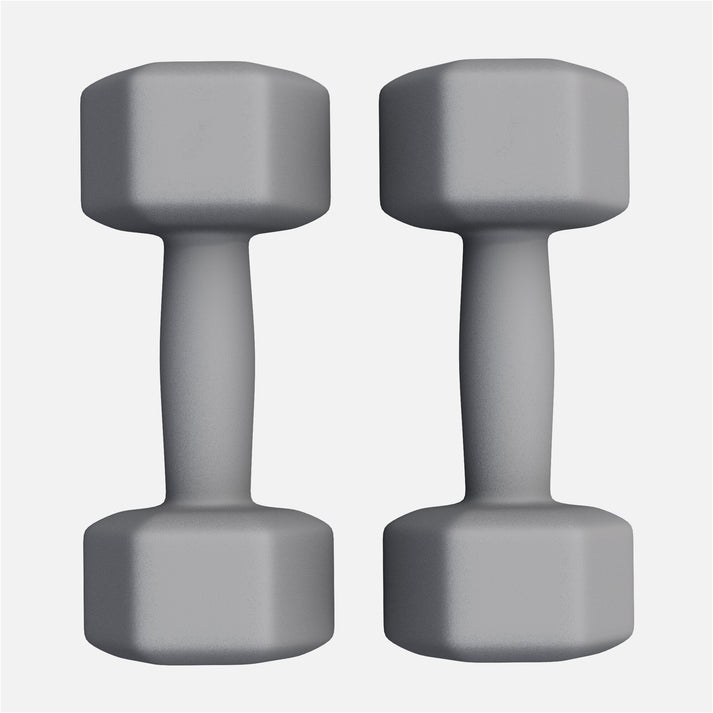 Vinyl halterset 2 x 4 kg