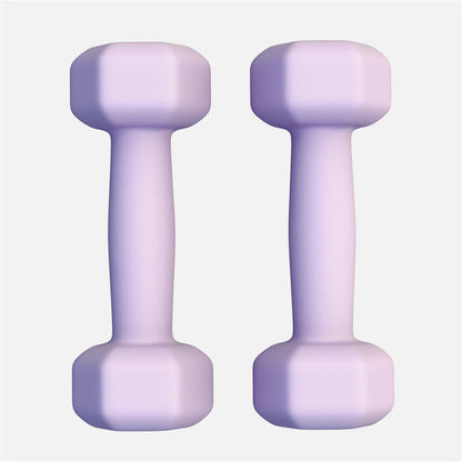 Vinyl halterset 2 x 1 kg