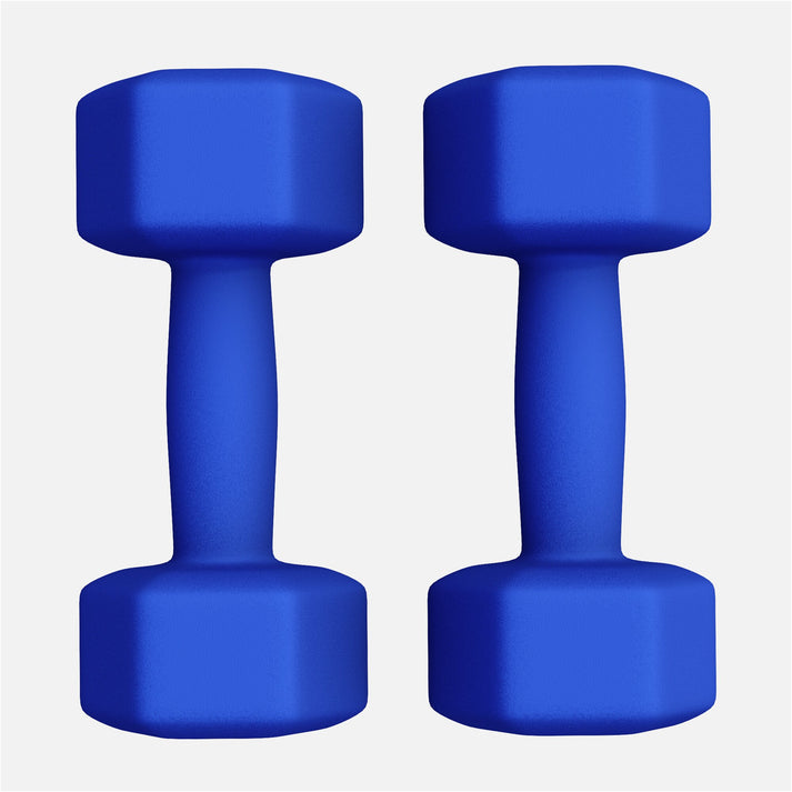 Vinyl halterset 2 x 5 kg