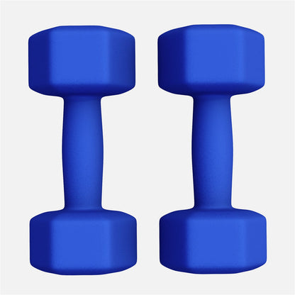 Vinyl halterset 2 x 5 kg