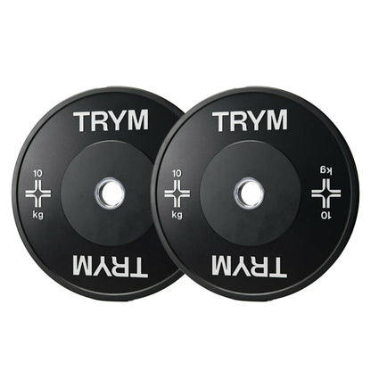 TRYM Jeu de plaques de protection 2 x 10 - Noir - 50 mm