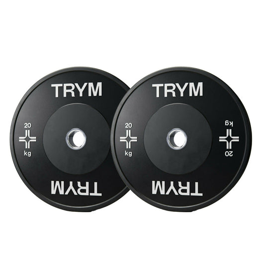 TRYM Jeu de plaques de protection 2 x 20 - Noir - 50 mm