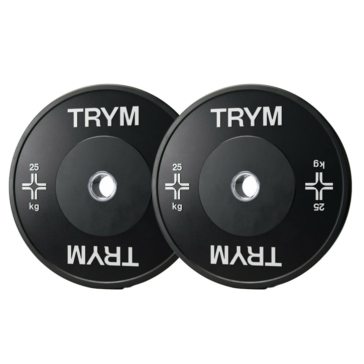 TRYM Jeu de plaques de protection 2 x 25 - Noir - 50 mm