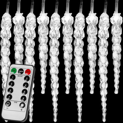 Éclairage glaçon VOLTRONIC 40 LED | Avec télécommande Blanc froid