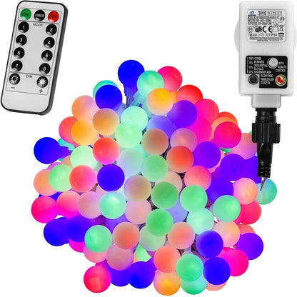 VOLTRONIC LED Verlichting Bollen 50 LEDs Adapter Multi Color