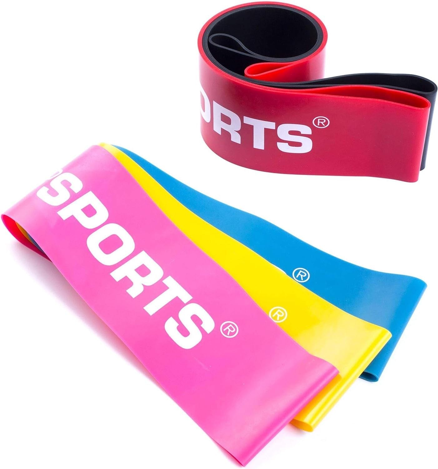 Set de bandes de fitness ScSPORTS 50 cm - 4,5 à 15,8 kg