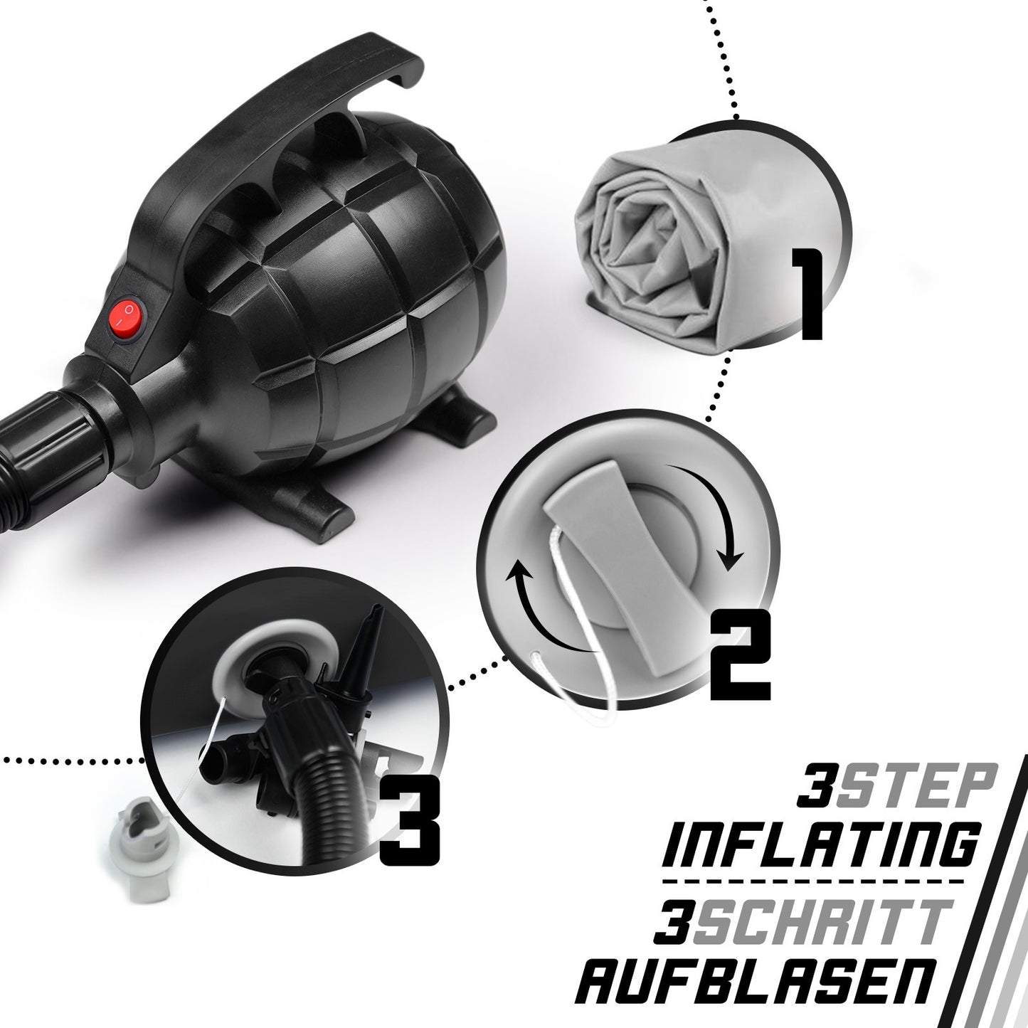 Physionics Airtrack 3 mètres