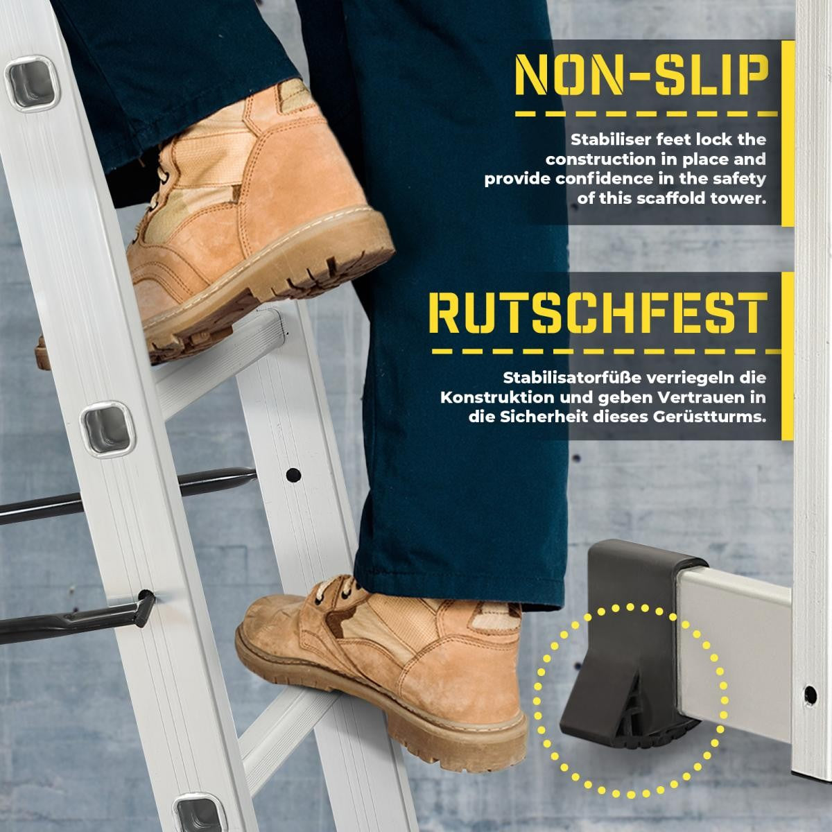 Échafaudage Timbertech 40 x 147 cm