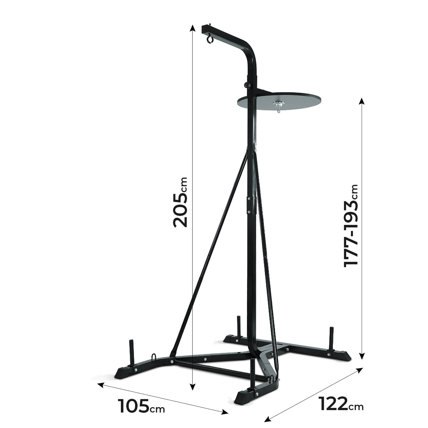 Système de suspension pour sac de frappe Physionics Standard