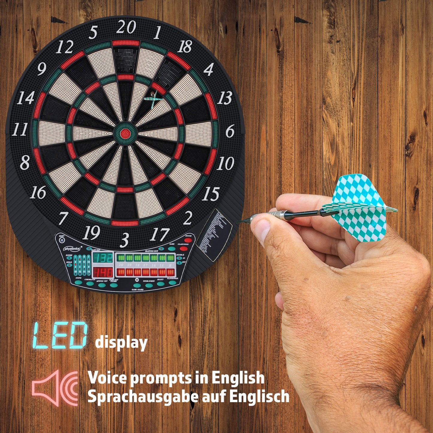 Physionics Dartboard Electronisch