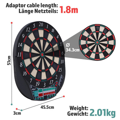 Physionics Dartboard Electronisch