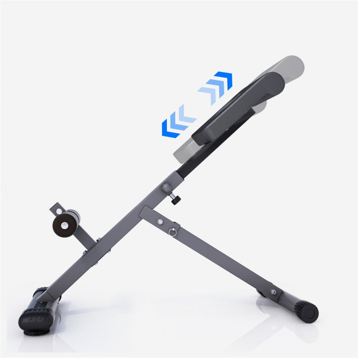 Banc d'hyperextension (pliable)