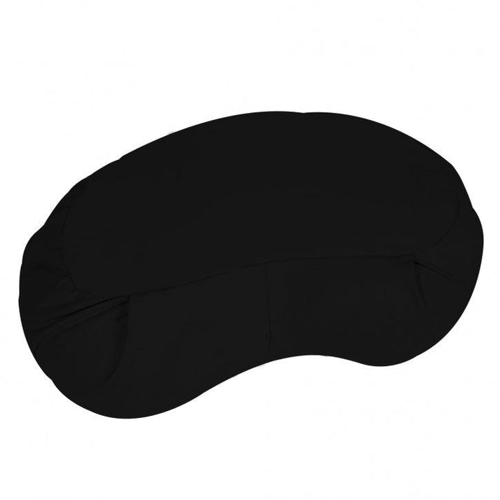 Gorilla Sports Halve maan Yogakussen Zwart